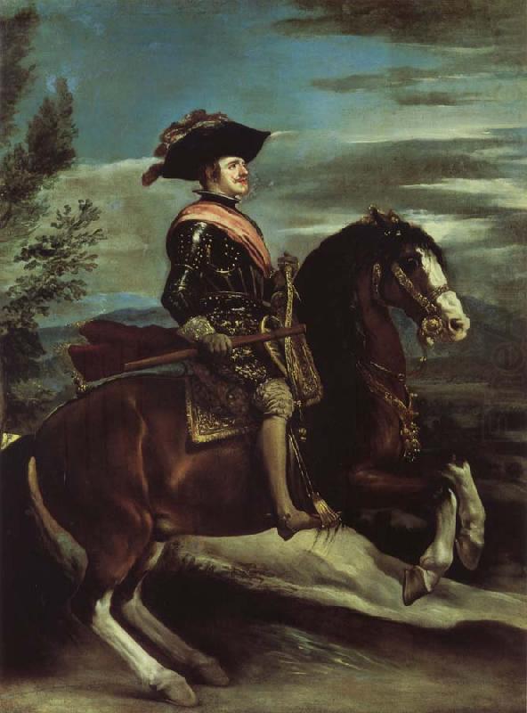 VELAZQUEZ, Diego Rodriguez de Silva y Horseman picture Philipps IV china oil painting image